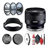 Tamron 24mm F2.8 Di III OSD M 1:2 Wide-Angle Prime Lens for Sony E Full-Frame Mirrorless Cameras, Half Macro Close-Focusing, Compact Lightweight Design + Lens Filter Kit + Cap Keeper (4pc Bundle)