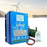 Premium Pure Aluminum MPPT Wind Solar Hybrid Charge Controller, Fast Heat Dissipation, Intelligent Battery Management, Durable Off-Grid Wind Solar Hybrid Charge Controller for Long-Term Use