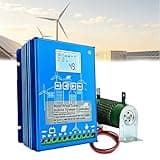 Premium Pure Aluminum MPPT Wind Solar Hybrid Charge Controller, Fast Heat Dissipation, Intelligent Battery Management, Durable Off-Grid Wind Solar Hybrid Charge Controller for Long-Term Use