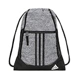 adidas Alliance Sackpack – Drawstring Backpack for Sports, Small Gym Bag