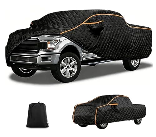 Hail Cover for Truck for RAM 1500 Regular 6.4' Bed (2019-2025),Truck Hail Protection Cover,Waterproof All Weather,Dustproof,Zipper,Reflective Strips phzc1,209×80×78.5inch