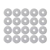 Accessories Main Side Brushes Mop Cloths HEPA Filters Dust Bags,Compatible with ECOVACS T50 PRO Omni / T50 Omni Robot Vacuum Spare Parts(Beige)