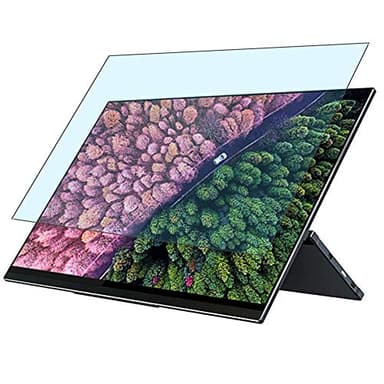 Puccy 2 Pack Anti Blue Light Screen Protector Film, Compatible with Sculptor MF156LM 15.6 Inch Monitor TPU Guard ( Not Tempered Glass Protectors ) New