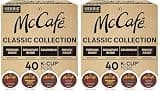 McCafe Classic Collection,-Serve Coffee K-Cup Pods,Classic Collection Variety Pack,40 Count (Pack of 2)