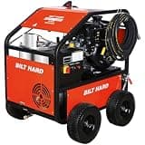 BILT HARD Hot Water Pressure Washer 4 GPM 4000 PSI, Heavy Duty Power Washer with B&S E-Start Engine and AP Pump, Ideal for Farms, Construction Sites & Commercial Use, 49-State Compliant