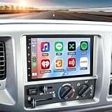 7 Inch Android 13 Car Stereo for 2010-2020 Hino 258 268, Double Din Radio with Wireless CarPlay & Android Auto, 2GB+32GB, GPS Navigation, Bluetooth, WiFi, SWC, Backup Camera