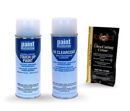 PaintScratch Touch Up Paint Spray Can Car Scratch Repair Kit - Compatible/Replacement for Smart Fortwo Crystal White (Color Code: EAZ/CA8L)