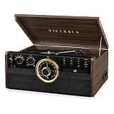 Victrola Empire - Wood 6-in-1 Bluetooth Record Player - Espresso