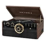 Victrola Empire - Wood 6-in-1 Bluetooth Record Player - Espresso