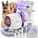 oneisall Dog Grooming Vacuum Kit: 15000Pa Shedding Brush with Grooming Tools, 3 Suction Low Noise, for Pet Thick and Undercoat, 1.5L Dust Cup, Dog Hair Vacuum, Home Cleaning, LM5