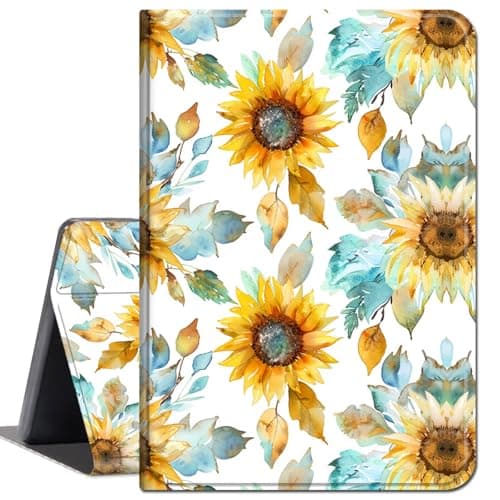 for Samsung Galaxy Tab S6 Lite Case 2022/2020 Release,Slim Lightweight Smart Shell Stand Cover with Auto Wake/Sleep for Samsung Tab S6 Lite 10.4 inch,Yellow Sunflower -1079