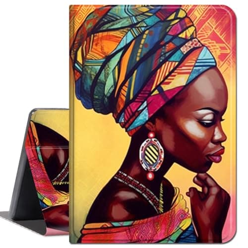 Case for All-New Kindle Scribe (10.2 inch, 2022 Release),Slim Lightweight Smart Shell Stand Cover with Auto Wake/Sleep Cases for Kindle Scribe 10.2",Black Woman Queen