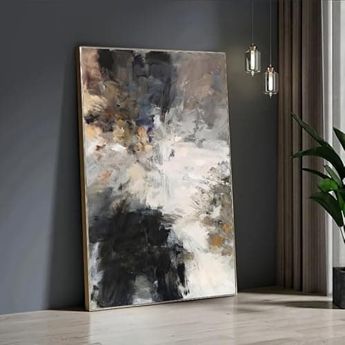 AOXUBI Abstract Painting, Frameless Modern Mural Artwork, Large Canvas Poster, Suitable for Living Room and Bedroom Wall Decor(61x92cm/24x36in/Unframed)