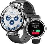 TOZO S8 AMOLED Smart Watch for Women Men, Fitness Tracker with Bluetooth Calling & Notifications, 3ATM Waterproof, Sleep & Stress Tracking, 100+ Sports Modes, 200+ Watch Faces, for Android iOS