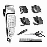 Professional Hair Trimmer Electric Clipper Men Shaving Machine Household Low Noise Haircut with 4 Limit Combs