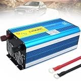 VTCMKAZYT Power Inverter Pure Sine Wave 3000W/3500W/4000W DC 12V/24V to AC 110V/220V Converter-2AC Outlets Car with One(3500W,24Vto220V)