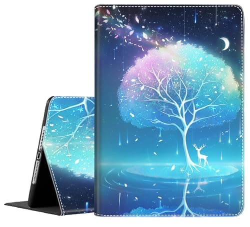 Case for Galaxy Tab S11 Ultra 2025 14.6 Inch ,Slim Fit Foldable Standing Cover Case with Auto Sleep/Wake for Samsung Tab S11 Ultra 5G SM-X936B/ SM-X930, Fantasy Tree