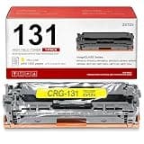 ZXTZX 131 Yellow Toner Cartridge Replacement for Canon 131 CRG131, 1800-Page Yield, Compatible with imageCLASS MF8280Cw MF8050 MF624Cw MF628Cw LBP7110Cw LBP7100C Printers, 1 Pack