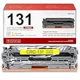 ZXTZX 131 Yellow Toner Cartridge Replacement for Canon 131 CRG131, 1800-Page Yield, Compatible with imageCLASS MF8280Cw MF8050 MF624Cw MF628Cw LBP7110Cw LBP7100C Printers, 1 Pack