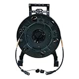 ABCCABLS CAT6 Shielded Ethercon Cable with Built-in Cable Reel, Booted RJ45 & Converta-Shell – Easy to Carry & Store for Touring, Stage, Concerts (150, feet)