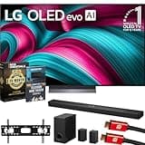 LG 65 Inch C5 Series OLED evo 4K UHD webOS TV (2025) OLED65C5PUA Bundle with S90TR Soundbar, 26 Month Protection Pack, Deco TV Wall Mount, 2X HDMI Cable and Deco Gear Home Theater Beginner's Guide