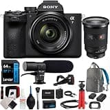 Sony a7 V Full-Frame Mirrorless Interchangeable Lens Camera with 28-70mm II Lens Bundle with Sony FE 24-70mm F2.8 GM II Full Frame G Master Zoom E-Mount Lens + 64GB Card + Camera Bag + Accessories