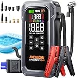 JOLTEKON 6000A 160PSI 9-in-1 Car Battery Jump Starter with Air Compressor & Air Blower (All Gas 12L Diesel), Battery Jumper Starter Portable Jump Box for Car Battery with 800LM Light/18W Fast Charge