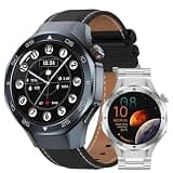 C10 Smart Watch with Bluetooth Calling, Heart Rate Monitor, Pedometer, Sleep Tracking, GPS, 3ATM Waterproof, Sports Fitness Tracker