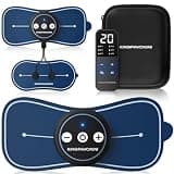 KingPavonini Wireless TENS Unit Muscle Stimulator with Remote, 2 Units TENS Machine for Pain Relief, 4 Ultra-Large Pads for Back Shoulder Sciatica, Storage Bag, 6 Modes 20 Intensities, Model SM9116