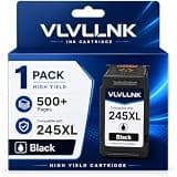 VLVLLNK Compatible Replacement for PG-245XL Ink Cartridge for Canon Ink 245 PG-245 XL Black Ink for Pixma MX490 TR4520 TS3322 TR4522 TR4500 TS3122 TS3300 MX492 MG2522 MG2500 Printer, Black