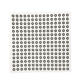 1000 Pcs Diffuse Reflection Markers Handheld 3D Scanner Marking Points 3D Scanner Positioning Targets for 3D Scanner and Optical Tracking for Complex Details