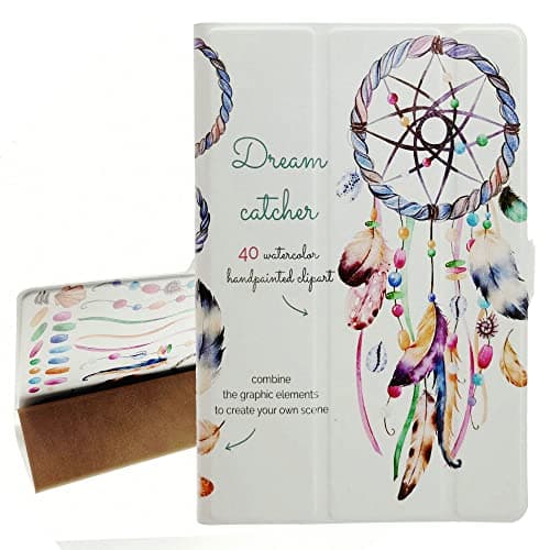 Slim Case Compatible for Danew D809 PRO PLUS Tablet Case Flip Stand Cover BMFL
