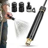 Upgraded High-Pressure Water Gun with Adjustable Booster Nozzle – for Car Wash, Home Cleaning & Plant Watering (2 Sets)