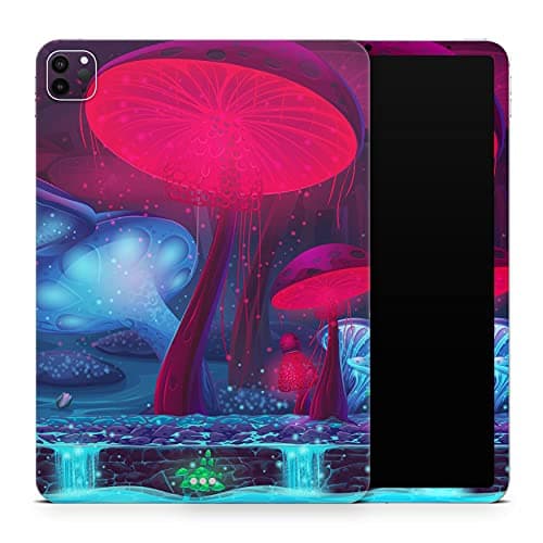 DesignSkinz - Compatible with iPad Pro 12.9" 4th Gen - Skin Decal Protective Scratch Resistant Vinyl Wrap - Glowing Fantasy Land V2