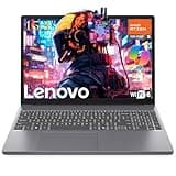 Lenovo 15" Gaming Laptop Computer, AMD Ryzen 5 7535HS 6-Core, 8GB DDR5 RAM, 256GB PCIe SSD, FHD+ Display, WiFi 6, Bluetooth 5.3, Webcam, Luna Grey, Windows 11 Home