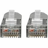 Tripp Lite by Eaton N200-015-GY Cat5e Gigabit Ethernet Cable, RJ45 M/M, 15 ft, 24 AWG, Gold-Plated Contacts, Gray Cord, Strain Relief, Cloud Care Pre-Configured Bundle Eligible (1 Pack)