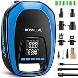 kosmegal Electric Paddle Board Pump, High Pressure Rechargeable SUP Pump with Inflation & Deflation, Auto-Off, Smart Dual Stage Portable Air Pump for Paddleboard, Tent and Kayaks