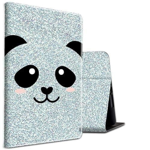 Case for Kindle Fire 7 Tablet (12th Gen, 2022 Release) and Fire 7 Kids Tablet (12th Gen, 2022 Release) PU Leather Shockproof Stand Protective Cover with Auto Sleep/Wake,Funny Panda