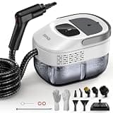 ODSD Steam Cleaner for Home & Car, 3-Level Adjustable Steamer for Cleaning, 15s Heat-Up & 1.6L Large Tank, Handheld Steam Cleaner for Car Detailing, Home, Tile, Grout, Furniture with 15pcs Accessories