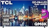TCL 98 Inch Class QM8K Series | Mini LED QLED 4K HDR | 98QM8K, 2025 Model | 120HZ-144HZ Anti Reflective Wide Angle Screen Smart Google TV Dolby Atmos | Voice Remote Alexa Gaming Streaming Television