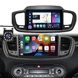 ZEPQUE Car Stereo Radio Compatible with Kia Sorento (2015-2020) 9 Inch Car Radio HD Multifunctional Touch Screen 2+32G with Wireless Carplay/Android Auto/GPS/WiFi/HD Backup Camera