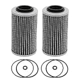 EATAKWARD 2 Pack Oil Filter 420956744, Replacement for Can-Am Spyder and Sea Doo 1503 and 1630 Rotax Engine for 130hp - 300hp Seadoo Watercraft, 420956743, 420956747