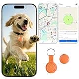 Pet GPS Tracker for Cats & Dogs – No Monthly Fee, No SIM Required, Real-Time Location Tracking – Smart Collar Compatible with Android & iOS – Ideal for Dogs, Cats, Kittens & Small Pets
