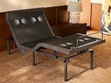 AMADA HOMEFURNISHING Adjustable Bed Frame Twin XL with 3 Motors, Adjustable Bed with Massage, Head & Foot Lift, Pillow Tilt, Zero Gravity & Anti-Snore, App & Wireless Remote Control, Easy Assembly