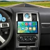 Car Stereo Radio for Chrysler Aspen 300C 2008 2009 2010, 10.1" Touchscreen Android 15 Car Radio Stereo Head Unit with Wireless CarPlay Android Auto GPS Navigation SWC FM WiFi DSP Bluetooth Camera Mic
