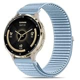 Huadea 22mm Hook and Loop Nylon Compatible with Garmin Venu 2 /Venu 3/Vivoactive 4/Venu 4 45mm Watch Band, Quick Release Sport Strap for Forerunner 570-47mm/265/255/255 Music Women Men