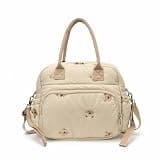 ANKICK Qulited Tote Diaper Bag Small Baby Travel Bag Shoulder Cute Diaper Tote Bags
