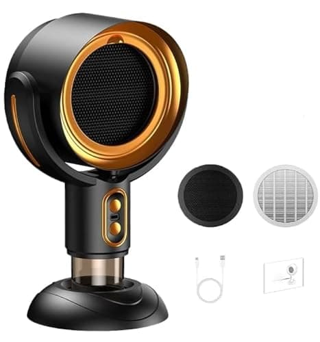 PuffHide Purifier for Smoking Indoors, Portable Exhaust Fan,Smokeaway Fan for Cooking,Adjustable Angle Puff-Hide PurifierFan