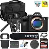 Sony a7 V Full-Frame Hybrid Mirrorless Camera: 30fps Blackout-Free Shooting, AI Autofocus, 5-Axis in-Body Stabilization (Pro Bundle)