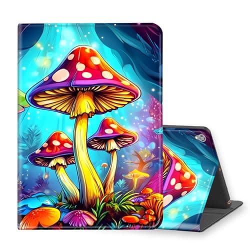 VOGDMKJG Stand Case for Lenovo Smart Tab M8 FHD 2nd Gen 2019 TB-8505F 8 Inch- Auto Sleep/Wake Multi-Angle View Protective Tablet Cover for Girl Boy Business Travel Blue Mushroom